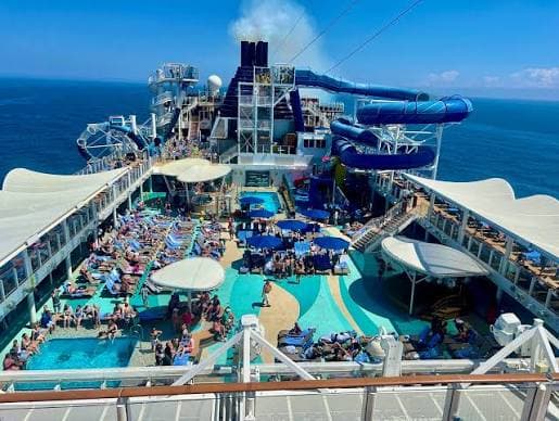 Out on deck